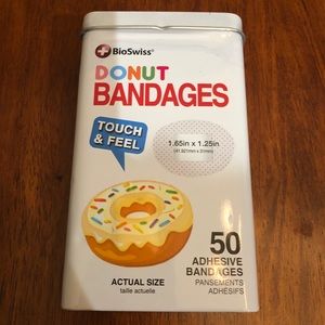💰2/$10💰NIB•BioSwiss DOUGHNUT bandages 50ct